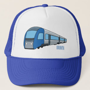 Casquette Illustration d'un train électrique