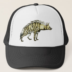 Casquette Illustration sauvage d'animal d'hyène