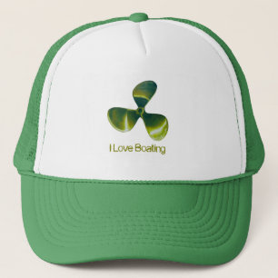 Casquette Image de l'hélice de bateau pour camionneur-casque