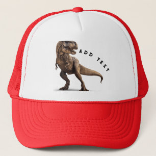 Casquette Image de reptiles dinosaures Ajouter un texte Impr