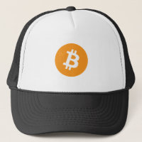 Image du logo Bitcoin uniquement - Chapeau de cami