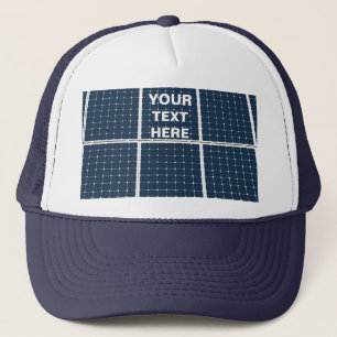 Casquette Image d'un panneau d'énergie solaire drôle