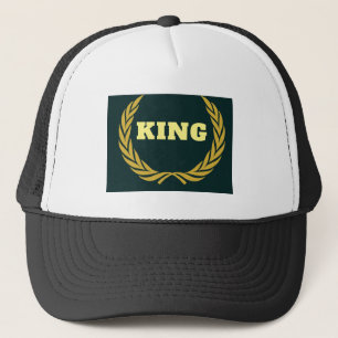 Casquette Image KING personnalisée et texte Alfa Slab One Fo