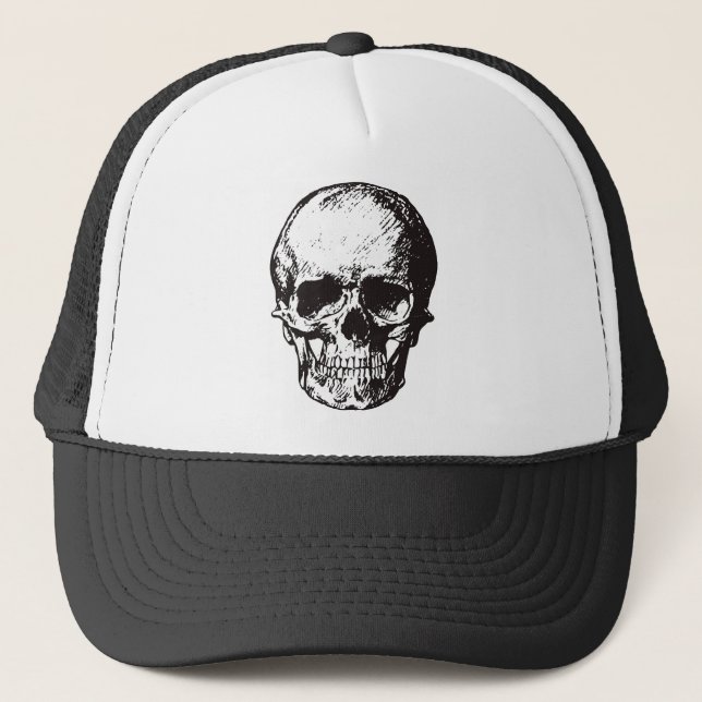 Casquette Imaginaire crâne Art Rock Punk Métal lourd (Devant)