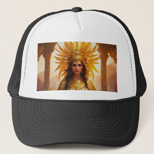 Casquette Imaginaire princesse d'or (Devant)