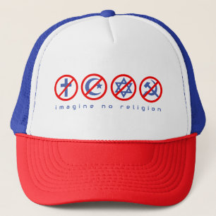 Casquette Imaginez Pas De Religion Anti-Communiste