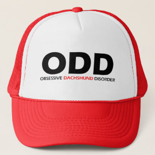 Casquette IMPAIR - désordre obsédant de teckel