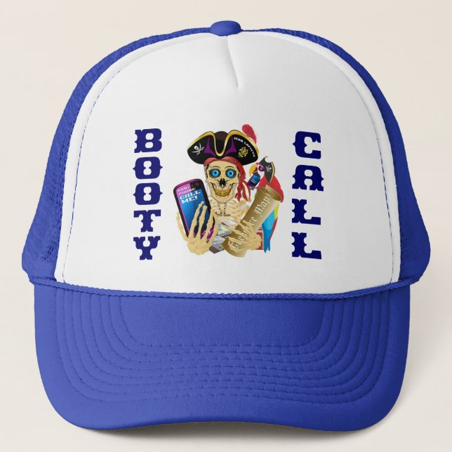 Casquette IMPORTANT d'appel de butin de pirate eu (Devant)