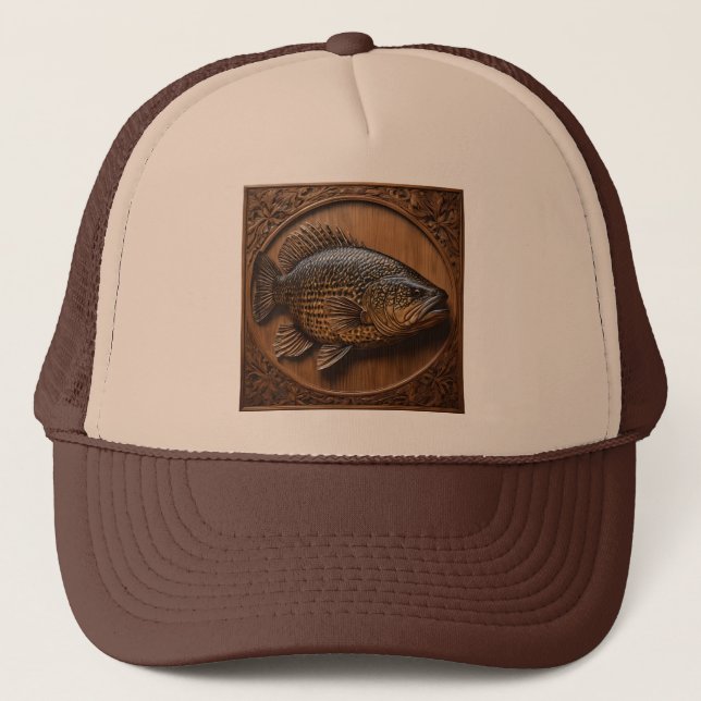 Casquette Impression textuelle 3D Australian Murray Cod, (Devant)