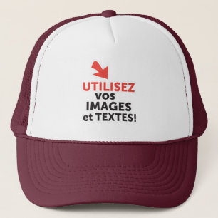 Casquette Imprimer vos designs en ligne DIY en Français