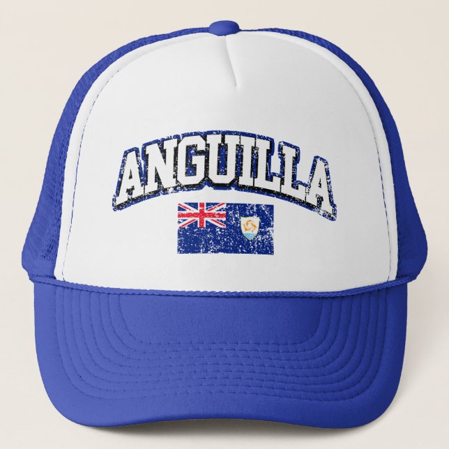 Casquette Indicateur Vintage Anguilla (Devant)