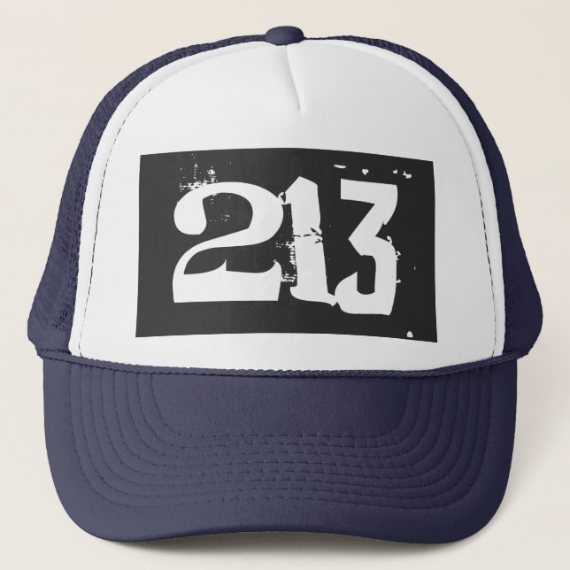 Casquette Indicatif régional 213 (Los Angeles) (Devant)