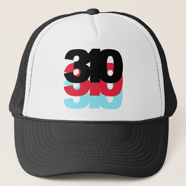 Casquette Indicatif régional 310 (Devant)