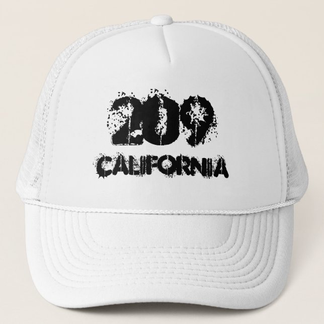 Casquette Indicatif régional de la Californie 209 (Devant)