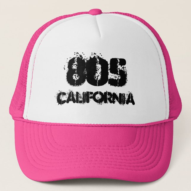 Casquette Indicatif régional de la Californie 805.  Idée de (Devant)