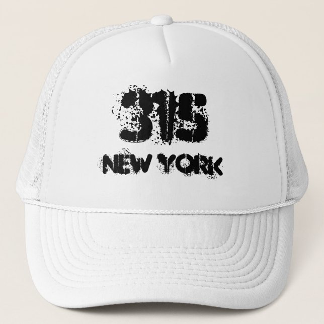 Casquette Indicatif régional de New York 315 (Devant)