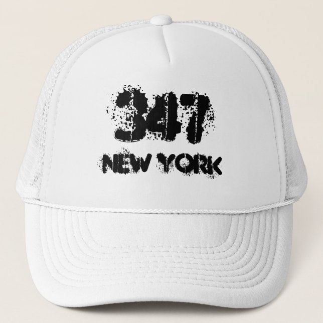 Casquette Indicatif régional de New York 347 (Devant)