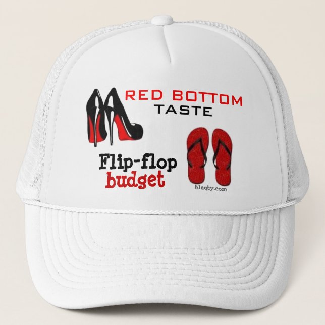 Casquette inférieur rouge (Devant)