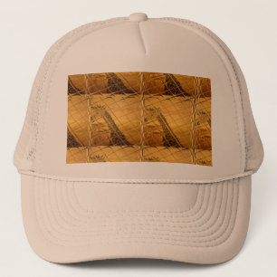 Casquette Infinie Golden Giraffe Animal Motif Art Imprimer