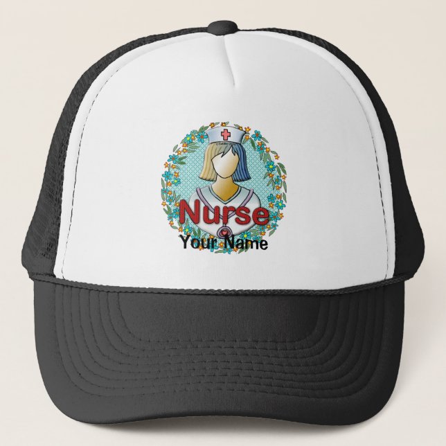 Casquette Infirmière cool (Devant)