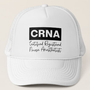 Casquette Infirmière inscrite certifiée Anesthetist CRNA
