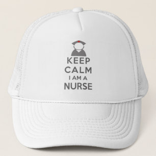 Casquette Infirmière Symbole Garder son calme Je suis infirm