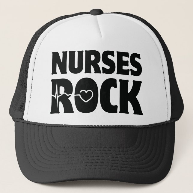 Casquette Infirmières Rock (Devant)