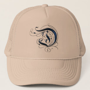 Casquette Initiale vintage D