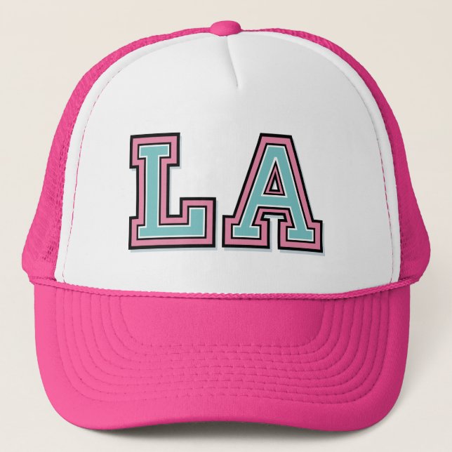 Casquette Initiales du monogramme "LA" (Devant)