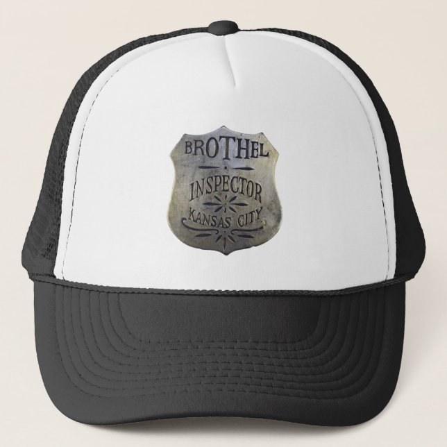 Casquette Insigne d'inspecteur de bordel de Kansas City (Devant)