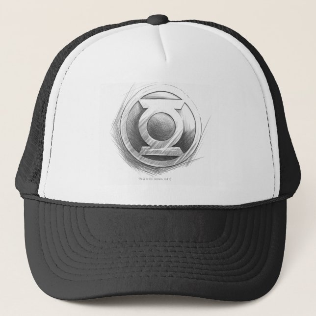 Casquette Insigne vert lanterne (Devant)