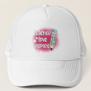 Casquette Inspiration d'amour de l'enseignant - Parties scin