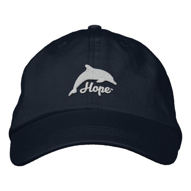 Casquette inspiré de dauphin d'espoir (Devant)