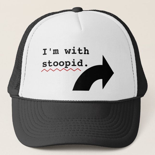 Casquette Insultes drôles Im avec le contrôle de charme (Devant)