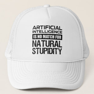 Casquette Intelligence Artificielle Stupidité Naturelle Dr