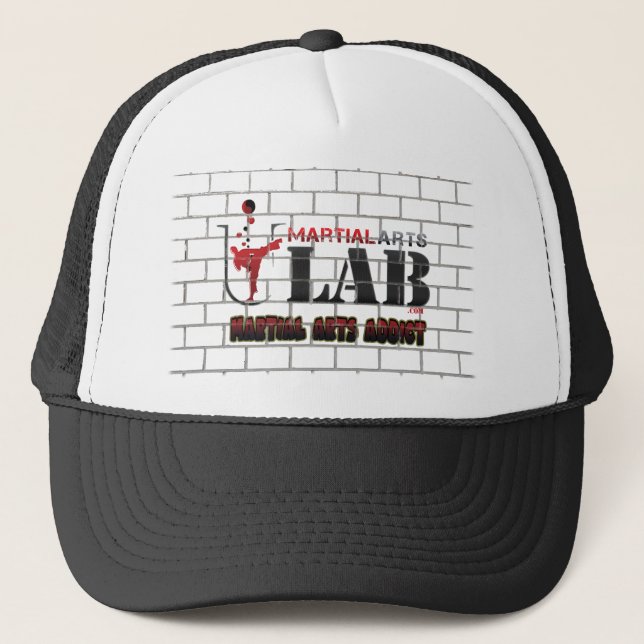 Casquette Intoxiqué d'arts martiaux (Devant)