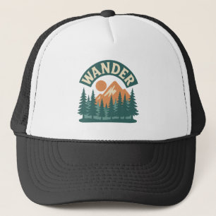 Casquette Introduire Outdoors Club Trucker Chapeau - Retro F