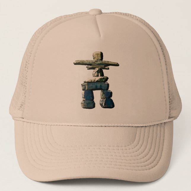 Casquette Inukshuk Native American Spirit Stones (Devant)