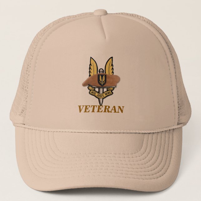 CASQUETTE irak de l'insigne du service aérien spéc (Devant)