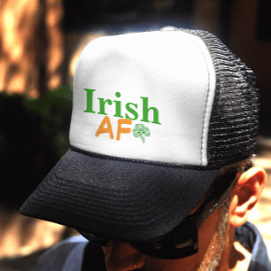 Casquette Irlandais AF drôle
