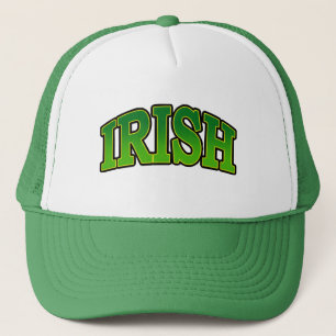 Casquette irlandais vert