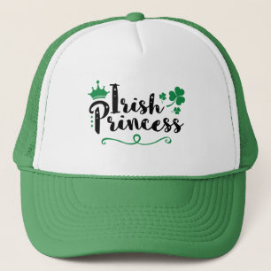 Casquette Irlandaise Princesse femmes St Patrick's Day Scrip