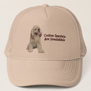Casquette irrésistible de cocker