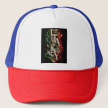 Italie Marbre Luxueux Typographie 3D