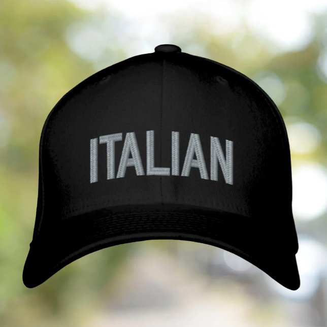 Casquette italien brodé (Créateur téléchargé)