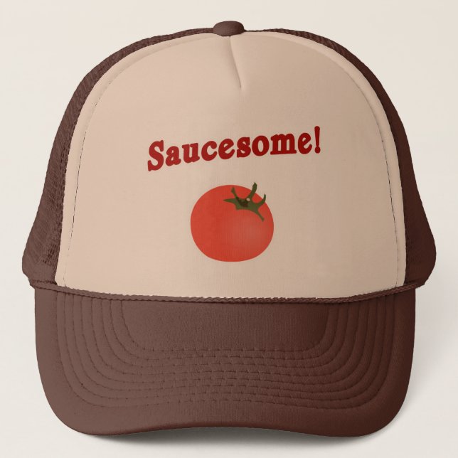 Casquette italien drôle de Saucesome (Devant)