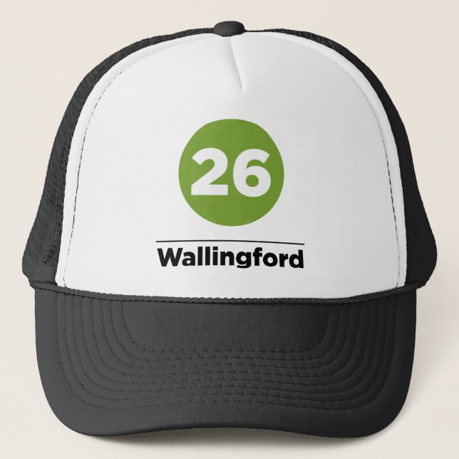 Casquette Itinéraire 26 - Wallingford (Devant)