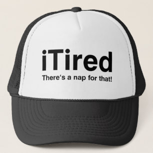 Casquette iTired - Il y a une sieste pour ça