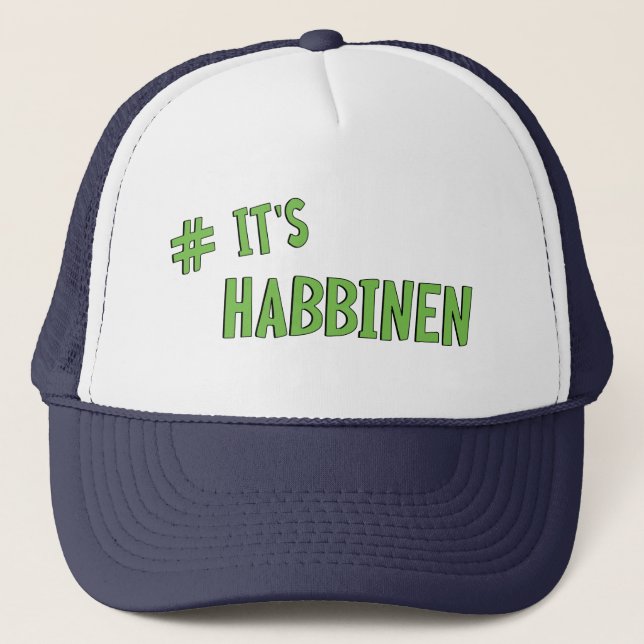 Casquette #It's Habbenin (Devant)