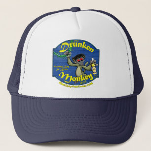 Casquette ivre de barre de singe